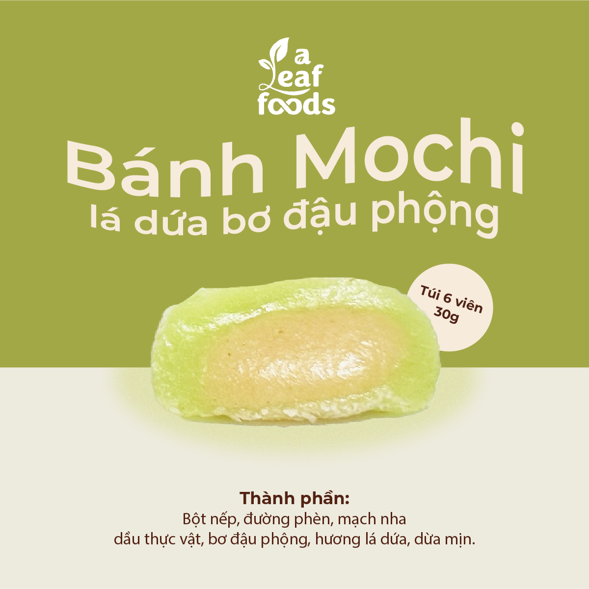 Bánh Mochi Healthy